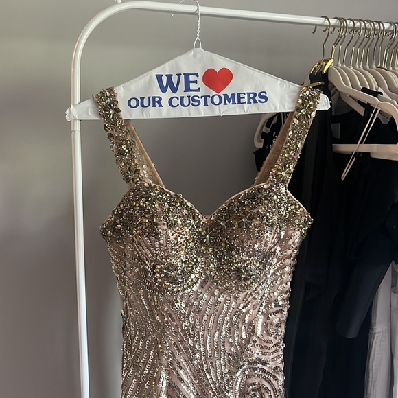 Sherri Hill sequin dress size 4 worn once - Picture 6 of 6